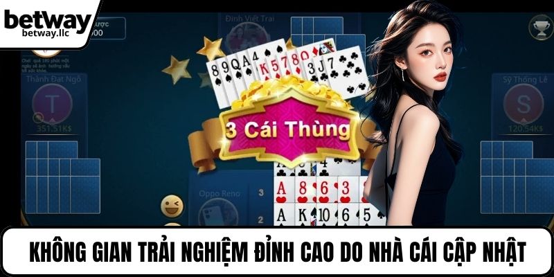 Không gian trải nghiệm đỉnh cao do nhà cái cập nhật