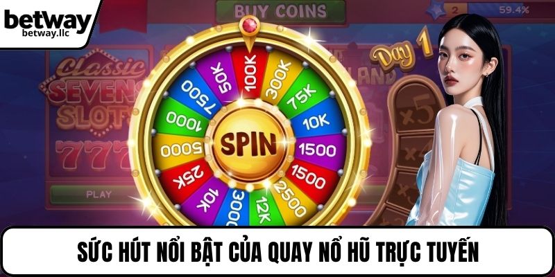Sức hút nổi bật của quay nổ hũ trực tuyến